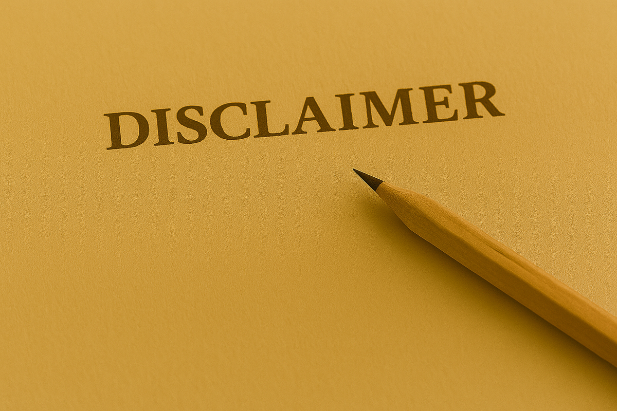 Disclaimers
